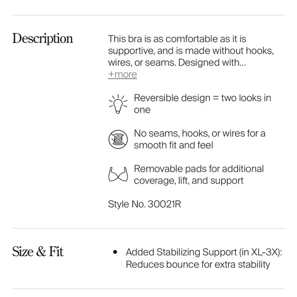 Bundle of alignmed posture and spanx reversible sports bra L - Picture 8 of 9